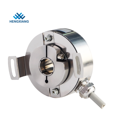 IP65 Hollow Shaft Incremental Rotary Encoder Stainless Steel High Protection
